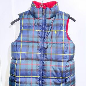 Boys Reversible Ralph Lauren Vest M